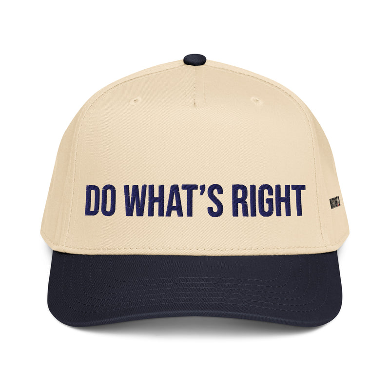 Do What's Right Two Tone Hat